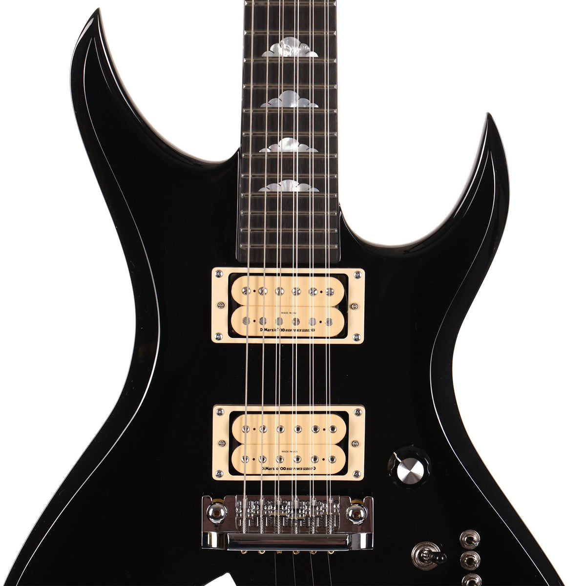 B.C. Rich USA Custom Shop Bich 10-String Black — 4