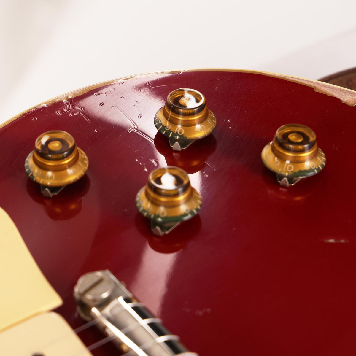 Gibson Custom Shop 1954 Les Paul Made 2 Measure Wine Red Candy and V2 Slim Neck Ultra Heavy Aged — 12
