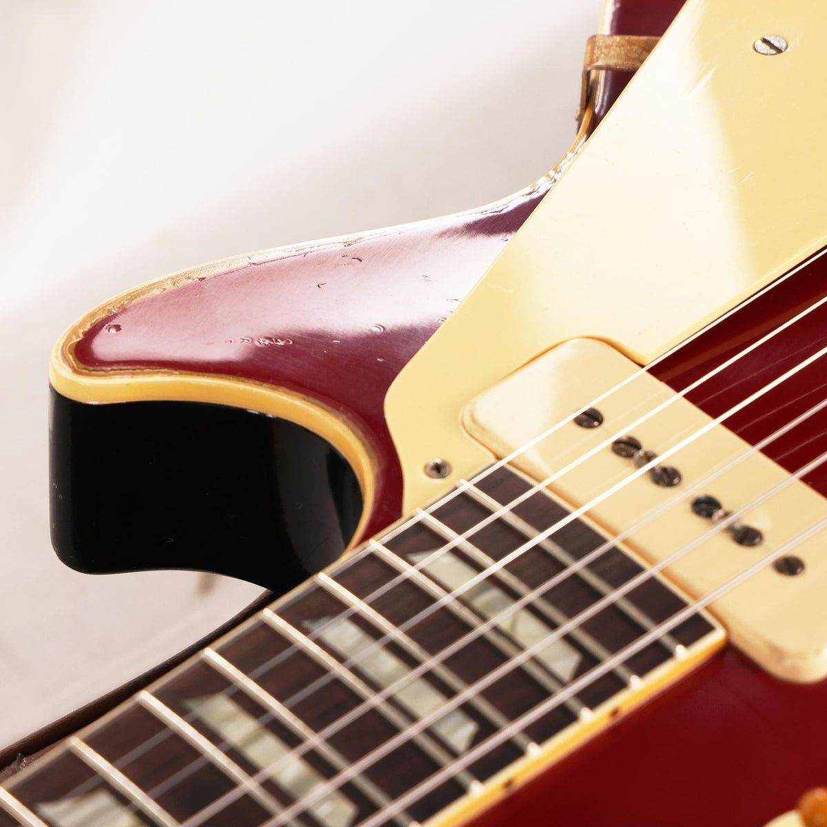 Gibson Custom Shop 1954 Les Paul Made 2 Measure Wine Red Candy and V2 Slim Neck Ultra Heavy Aged — 13