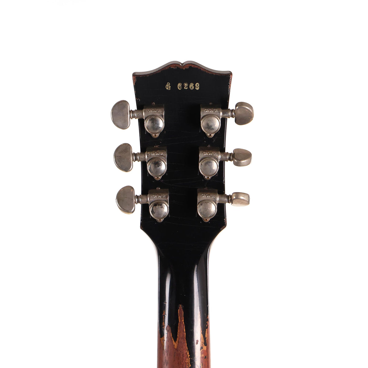 Gibson Custom Shop 1954 Les Paul Made 2 Measure Wine Red Candy and V2 Slim Neck Ultra Heavy Aged — 15
