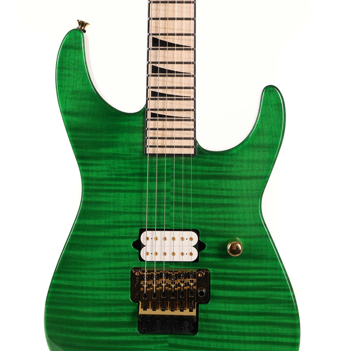 Jackson Custom Shop SL1 Soloist 1H Emerald Green Transparent