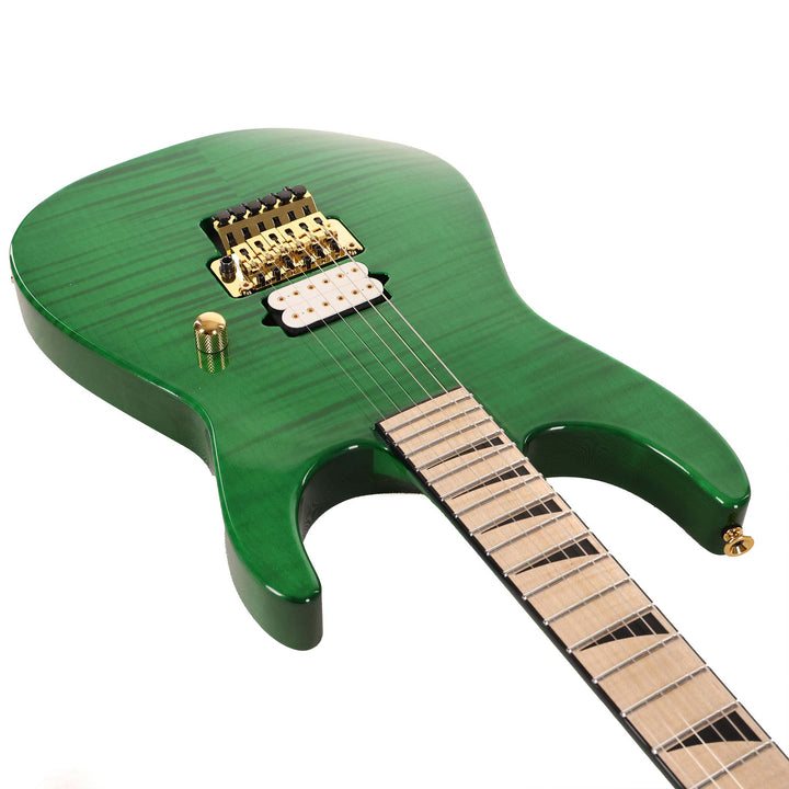 Jackson Custom Shop SL1 Soloist 1H Emerald Green Transparent