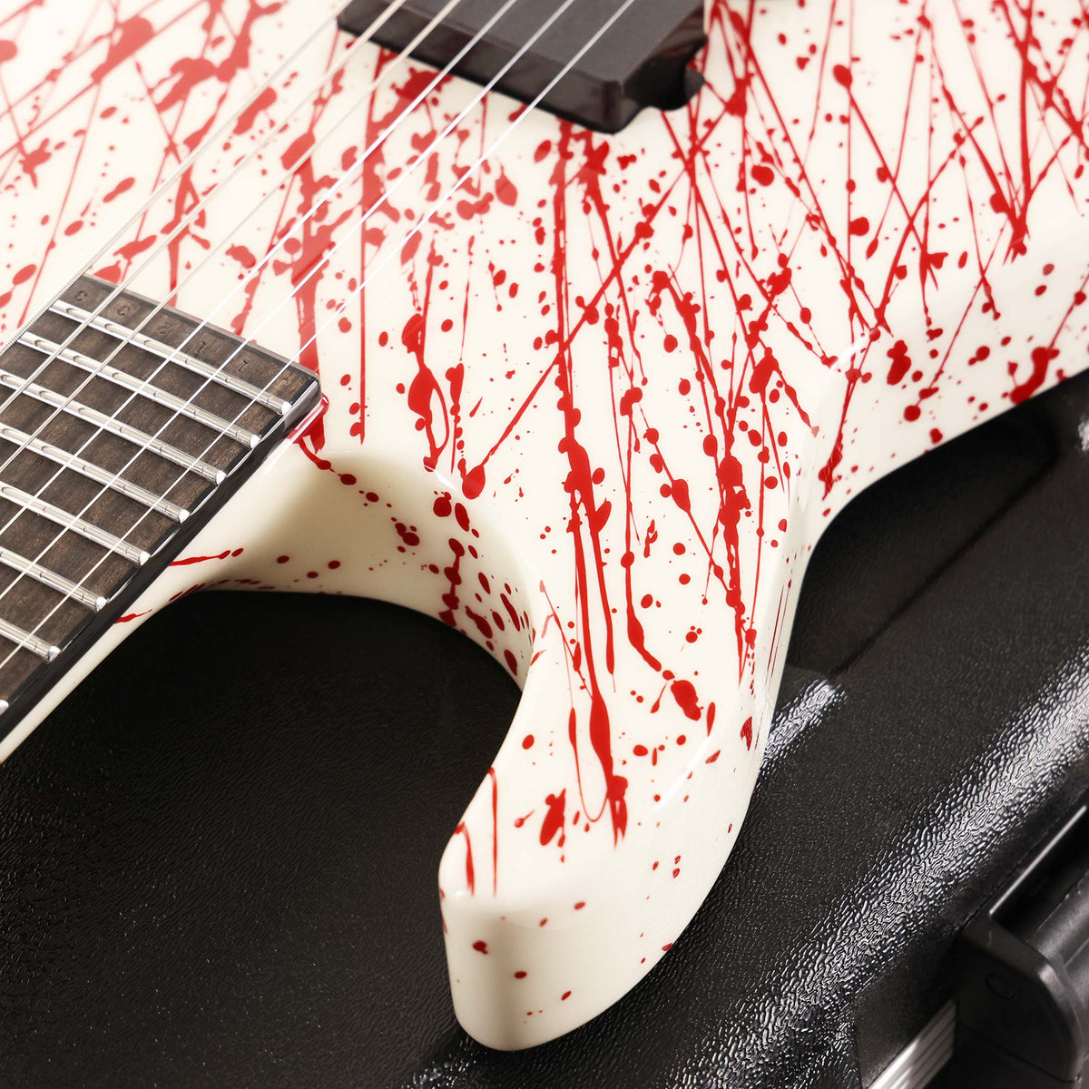 Jackson Custom Shop SL2H Soloist Bloodsplatter Left-Handed — 6