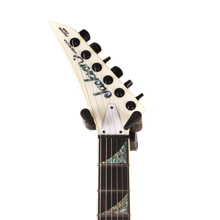 Jackson Custom Shop RR24 Rhoads Snow White with Black Bevels