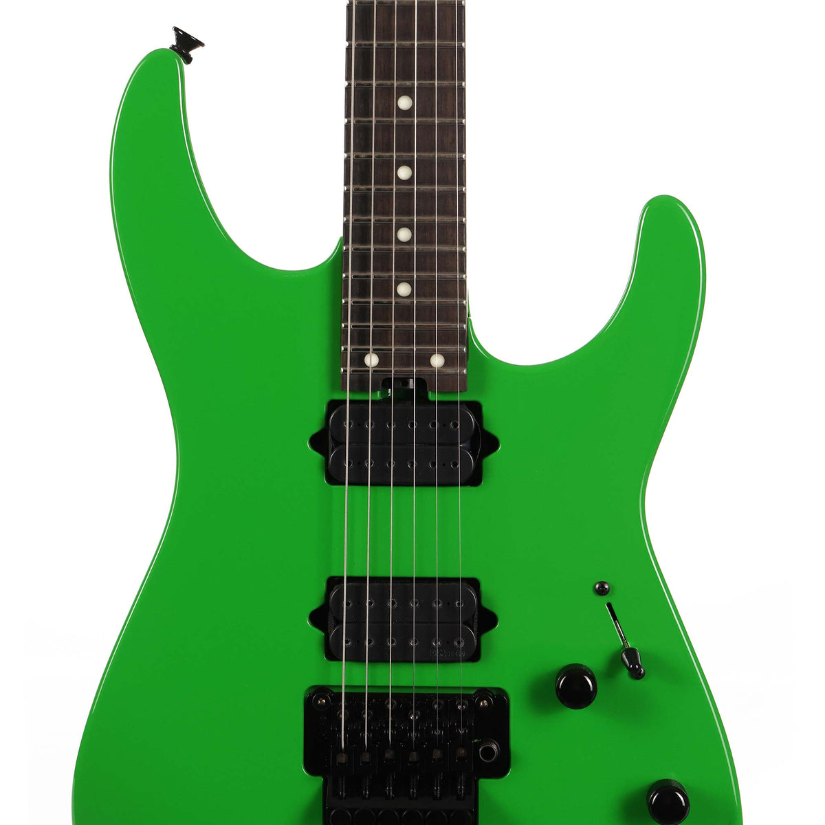 Charvel Custom Shop Dinky DK24 Slime Green — 4