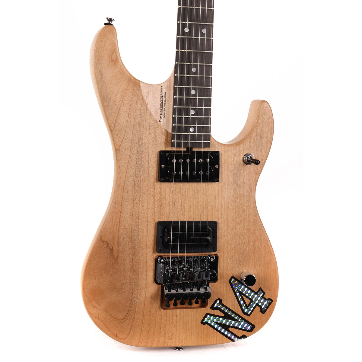 Washburn Nuno Bettencourt N4 Guitar Vintage Natural — 5