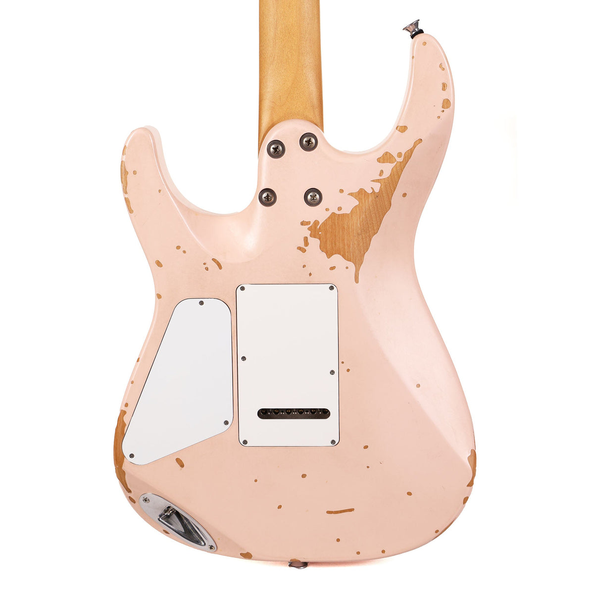 Charvel Rick Graham Signature Pro-Mod DK24 2PT MPL Worn Shell Pink — 11