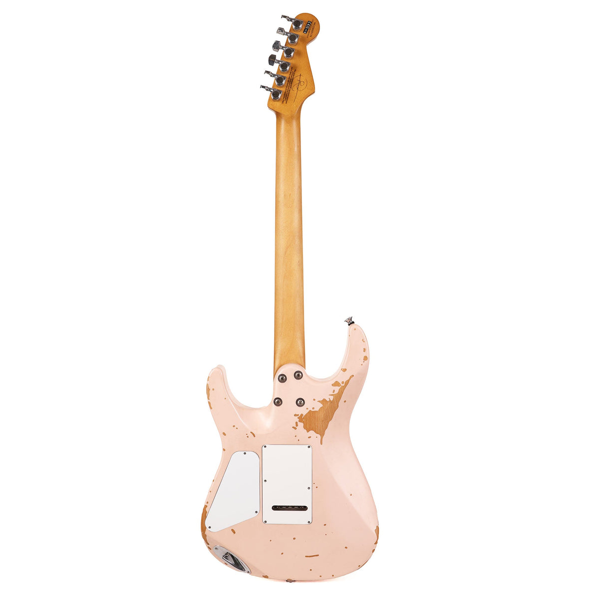 Charvel Rick Graham Signature Pro-Mod DK24 2PT MPL Worn Shell Pink — 3