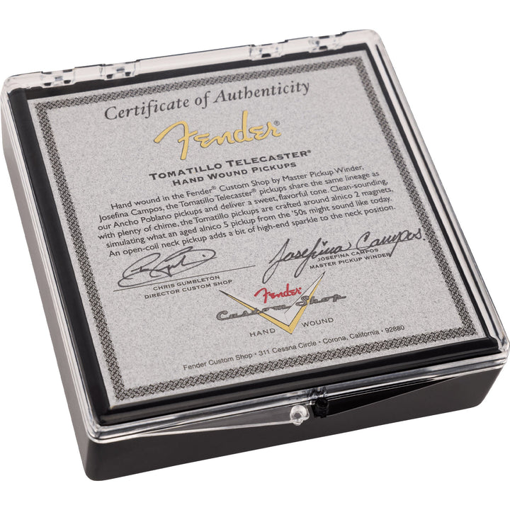 Fender Josefina Hand Wound Tomatillo Telecaster Pickups