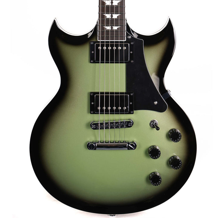 Woodrite Warlord Standard Guitar Aged Silverburst