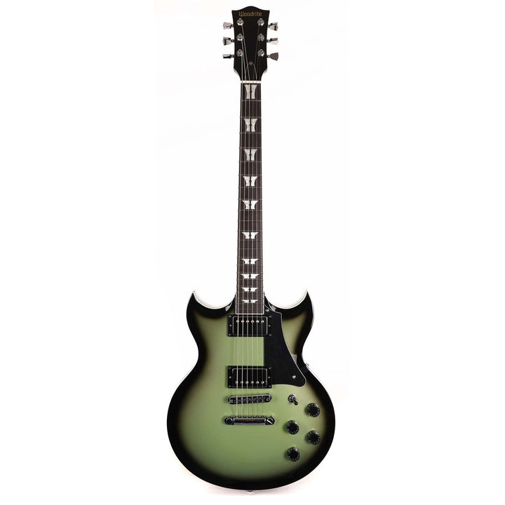 Woodrite Warlord Standard Guitar Aged Silverburst