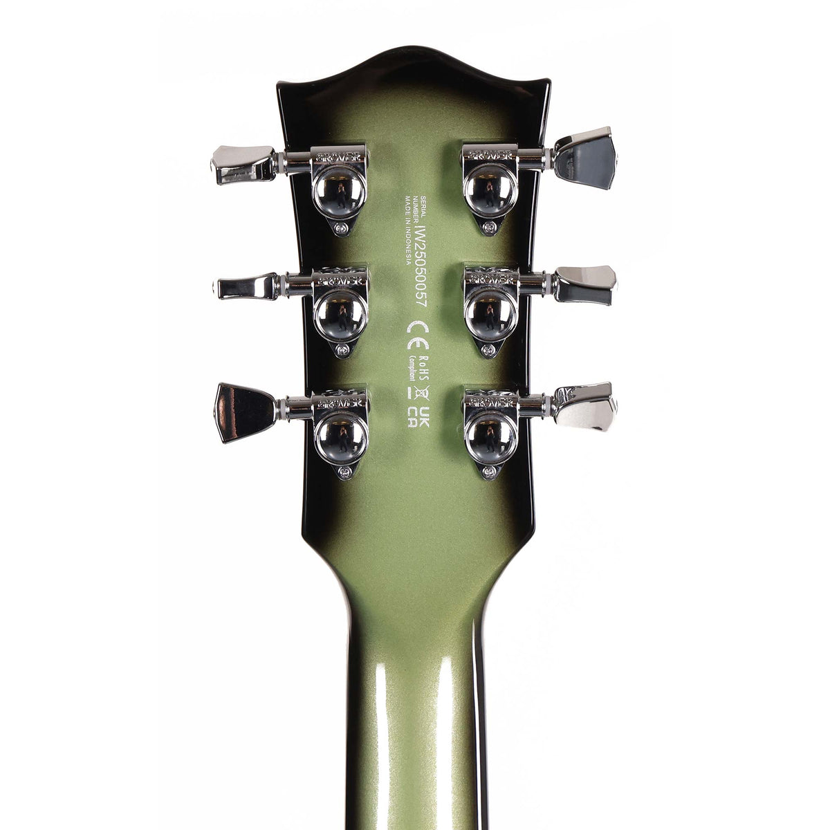 Woodrite Warlord Standard Guitar Aged Silverburst — 7
