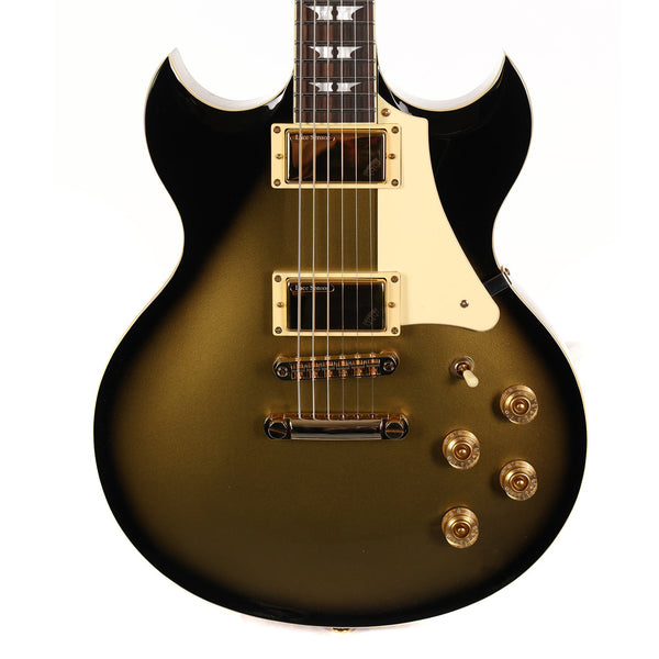 Woodrite Warlord Standard Guitar Teardrop Goldburst w/ Lace Brent Hinds HammerClaws
