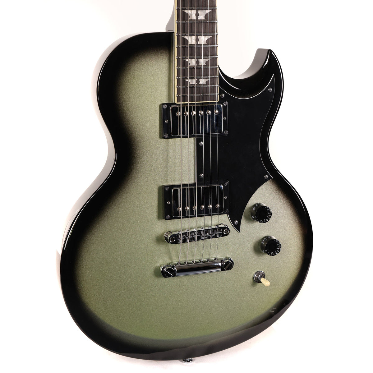 Woodrite Seer Guitar Aged Silverburst — 5