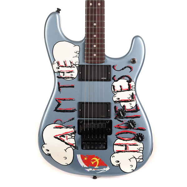 Fender Tom Morello Arm The Homeless Guitar Blue Ice Metallic