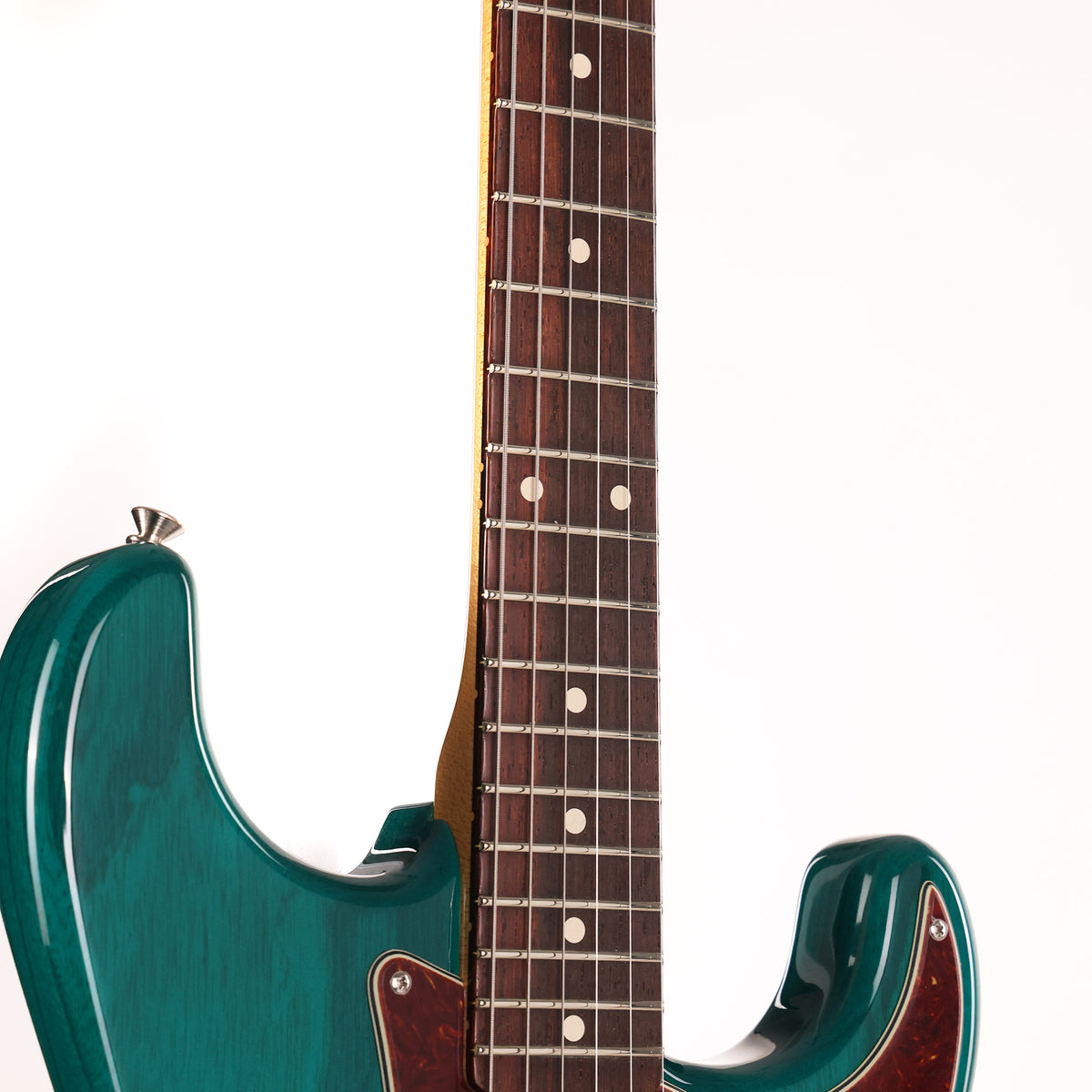 Fender Custom Shop NoNeck Stratocaster NOS Teal Green Transparent — 7