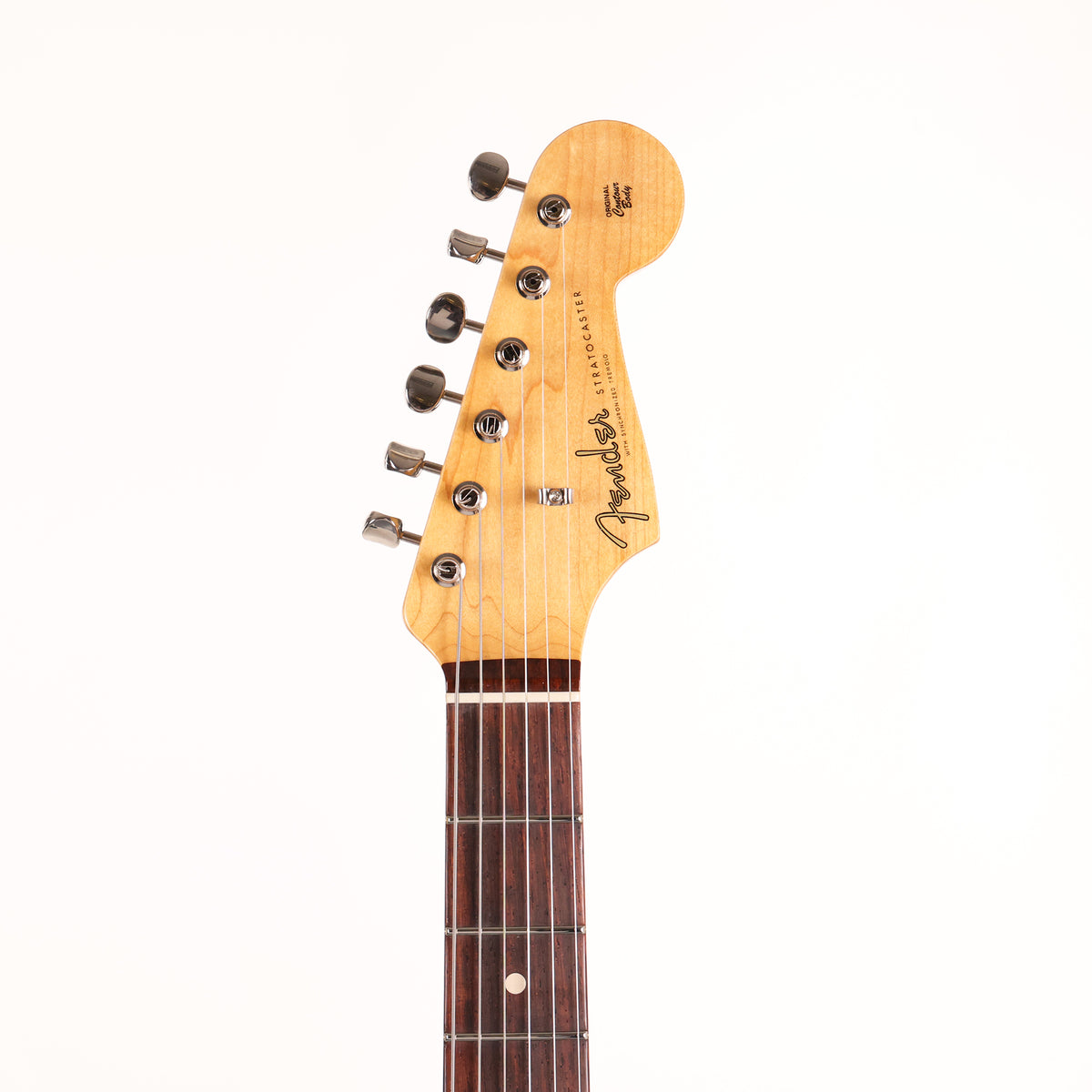 Fender Custom Shop NoNeck Stratocaster NOS Teal Green Transparent — 8