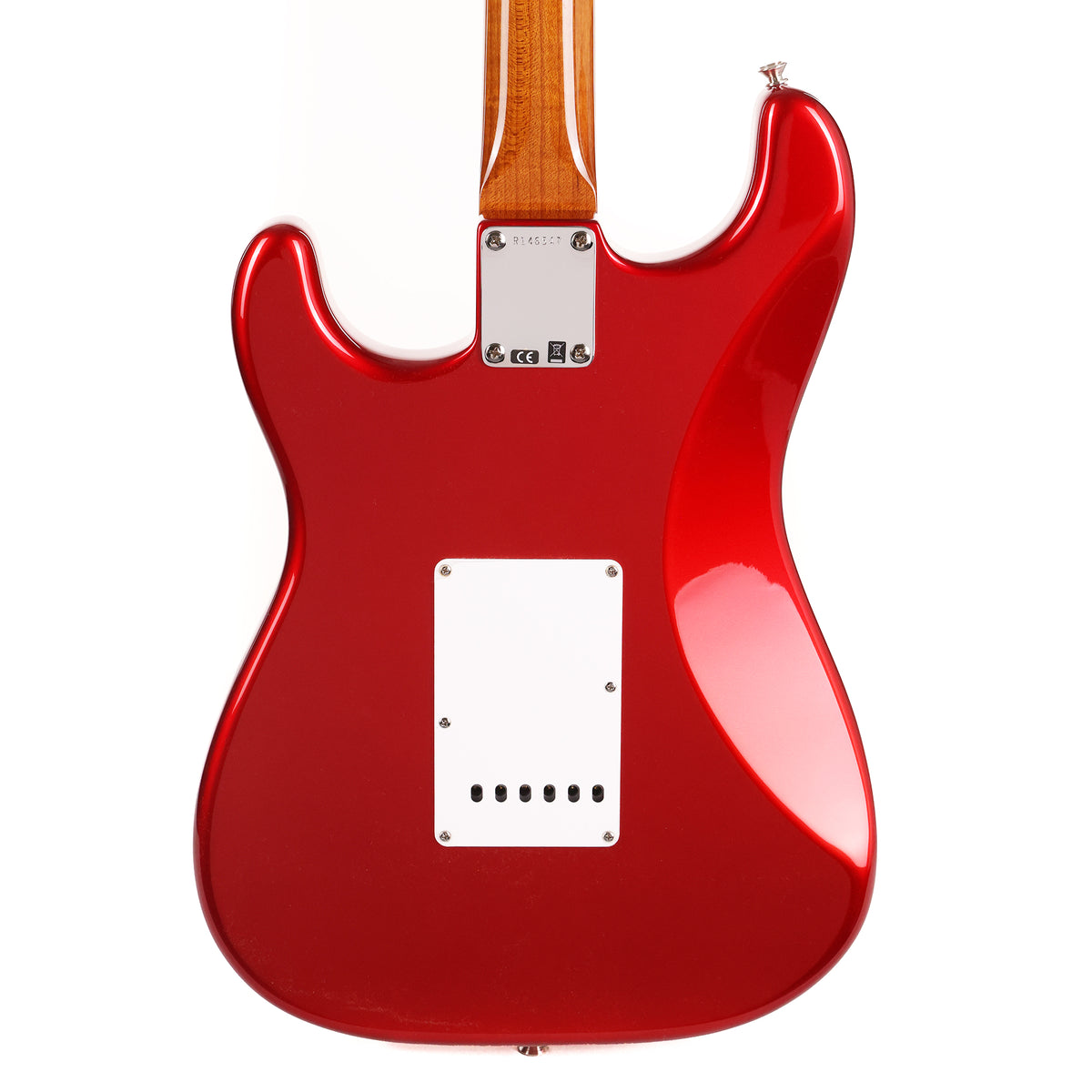 Fender Custom Shop NoNeck Stratocaster NOS Frost Red with Roasted Neck — 6