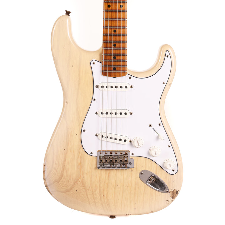 Fender Custom Shop NoNeck Stratocaster Relic White Blonde with Roasted Neck