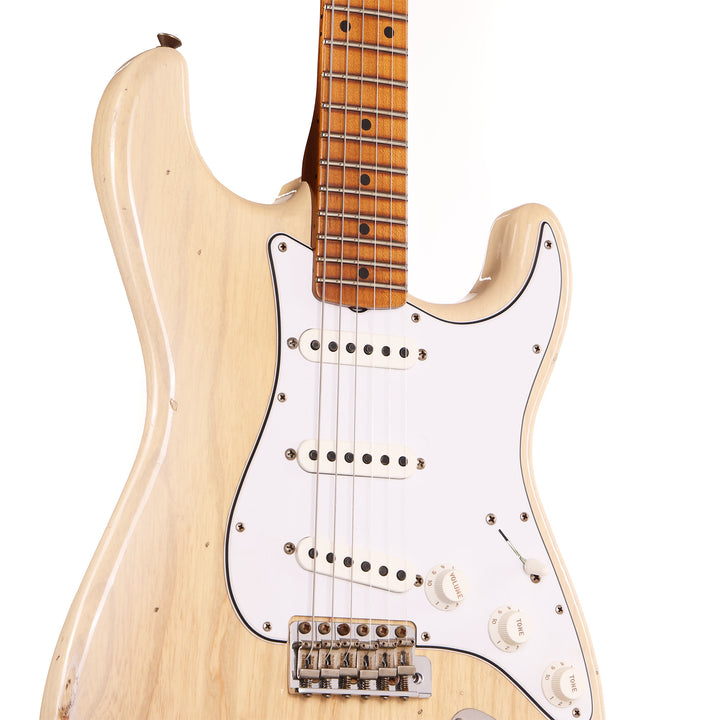 Fender Custom Shop NoNeck Stratocaster Relic White Blonde with Roasted Neck