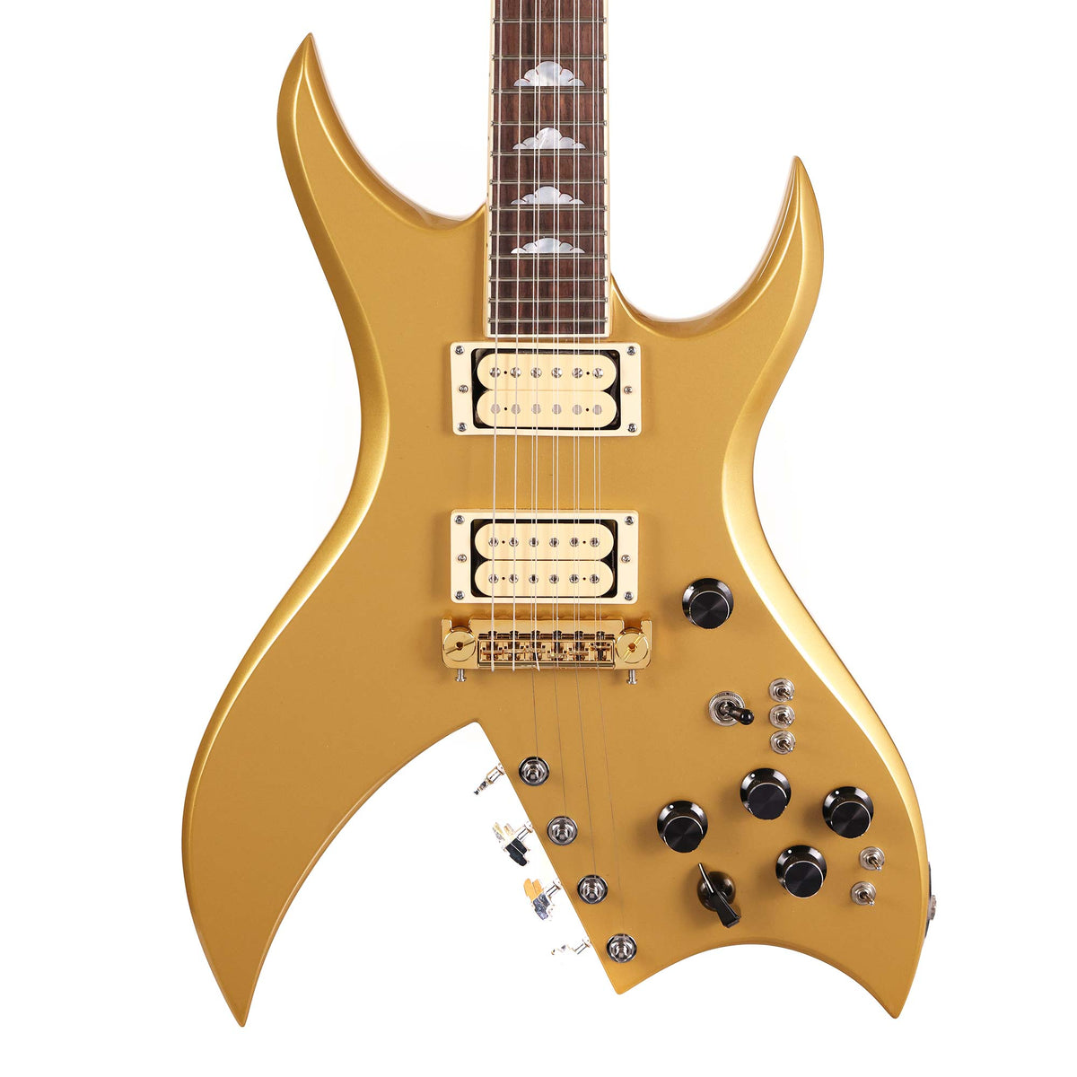 B.C. Rich USA Custom Shop Bich 10-String Gold — 1