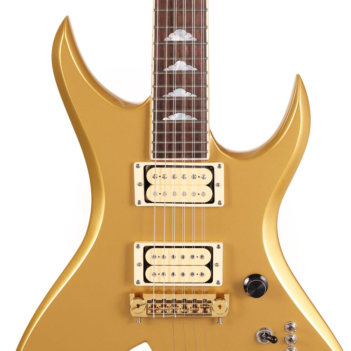 B.C. Rich USA Custom Shop Bich 10-String Gold — 4