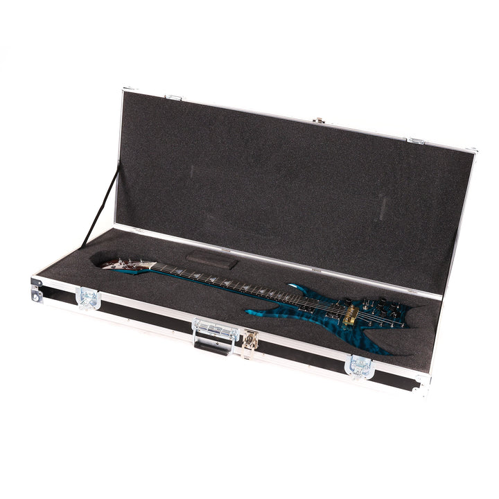 B.C. Rich USA Custom Shop Bich 10-String Swimming Pool Blue