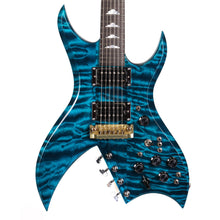 B.C. Rich USA Custom Shop Bich 10-String Swimming Pool Blue