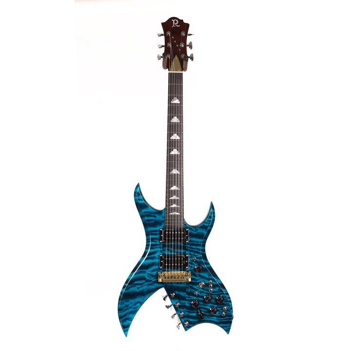 B.C. Rich USA Custom Shop Bich 10-String Swimming Pool Blue