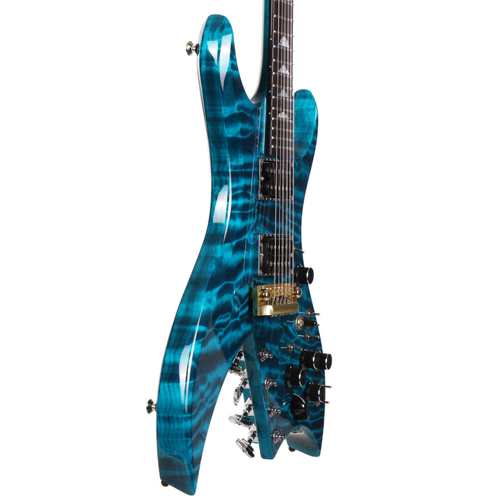 B.C. Rich USA Custom Shop Bich 10-String Swimming Pool Blue