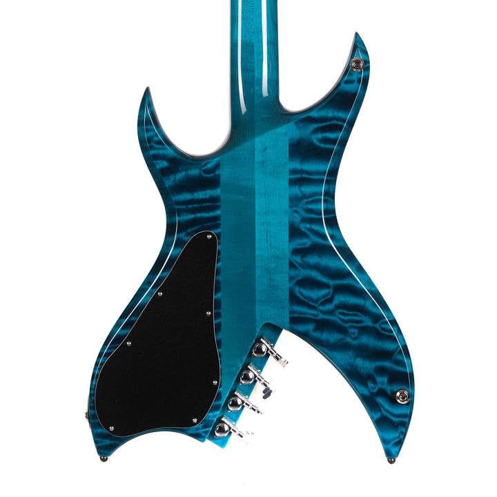 B.C. Rich USA Custom Shop Bich 10-String Swimming Pool Blue