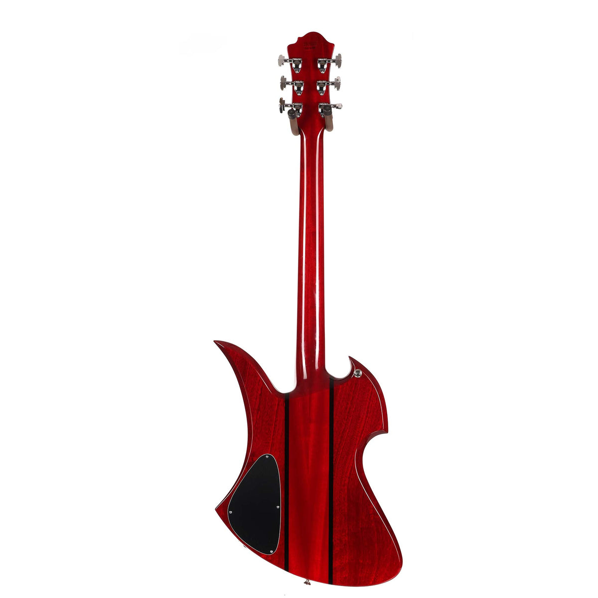 B.C. Rich USA Custom Shop Mockingbird Quilt Top Cherry Red — 3