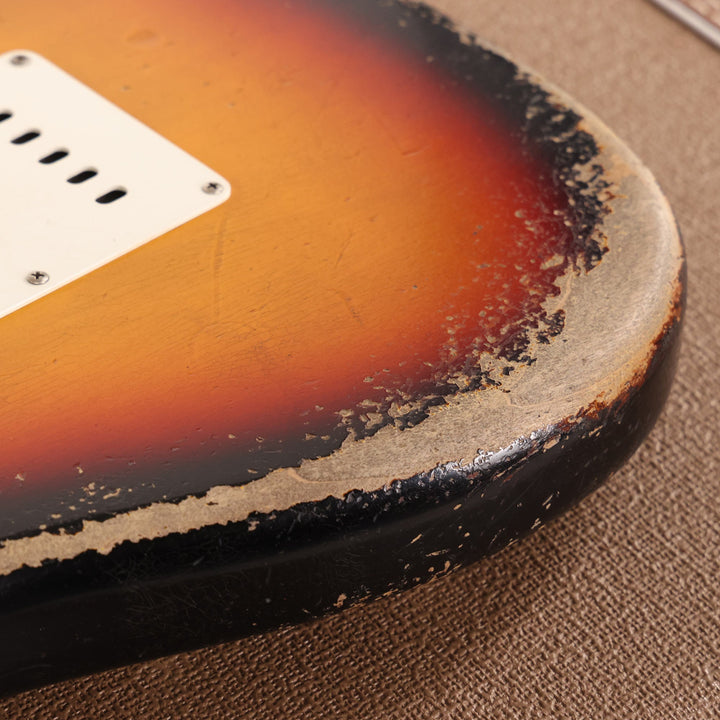 Fender Custom Shop 1960 HSS Stratocaster 3-Tone Sunburst Masterbuilt Andy Hicks