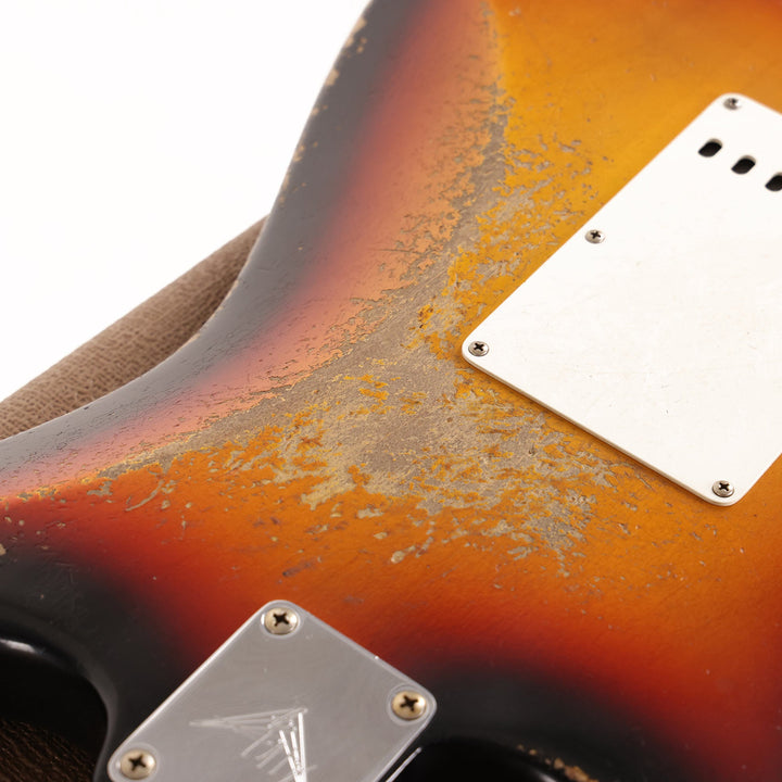 Fender Custom Shop 1960 HSS Stratocaster 3-Tone Sunburst Masterbuilt Andy Hicks