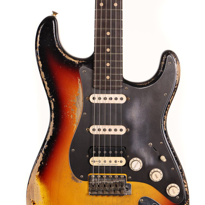 Fender Custom Shop 1960 HSS Stratocaster 3-Tone Sunburst Masterbuilt Andy Hicks