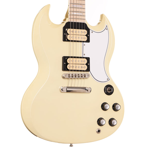 Gibson Custom Shop SG Custom Made 2 Measure Polaris White Maple Fretboard