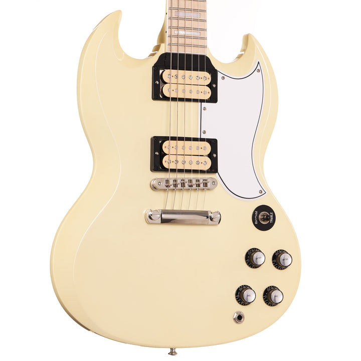 Gibson Custom Shop SG Custom Made 2 Measure Polaris White Maple Fretboard