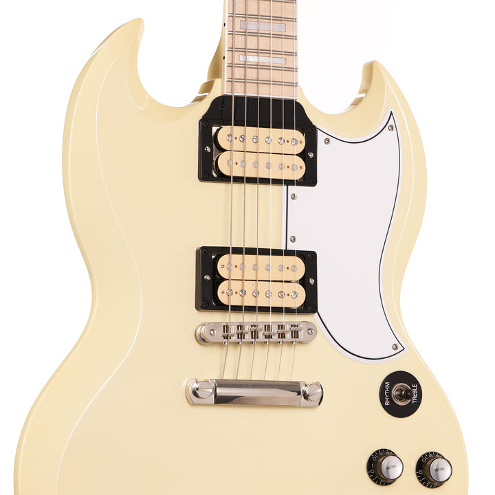 Gibson Custom Shop SG Custom Made 2 Measure Polaris White Maple Fretboard