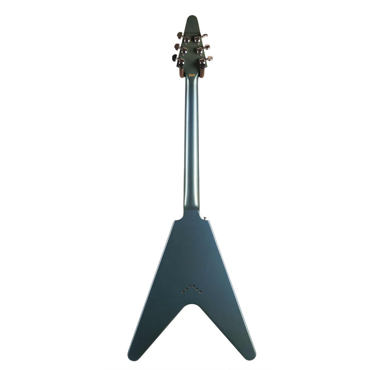 Gibson Custom Shop Flying V Custom Made 2 Measure Antique Pelham Blue and Maple Fretboard