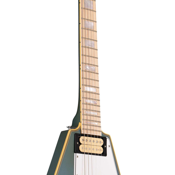 Gibson Custom Shop Flying V Custom Made 2 Measure Antique Pelham Blue and Maple Fretboard