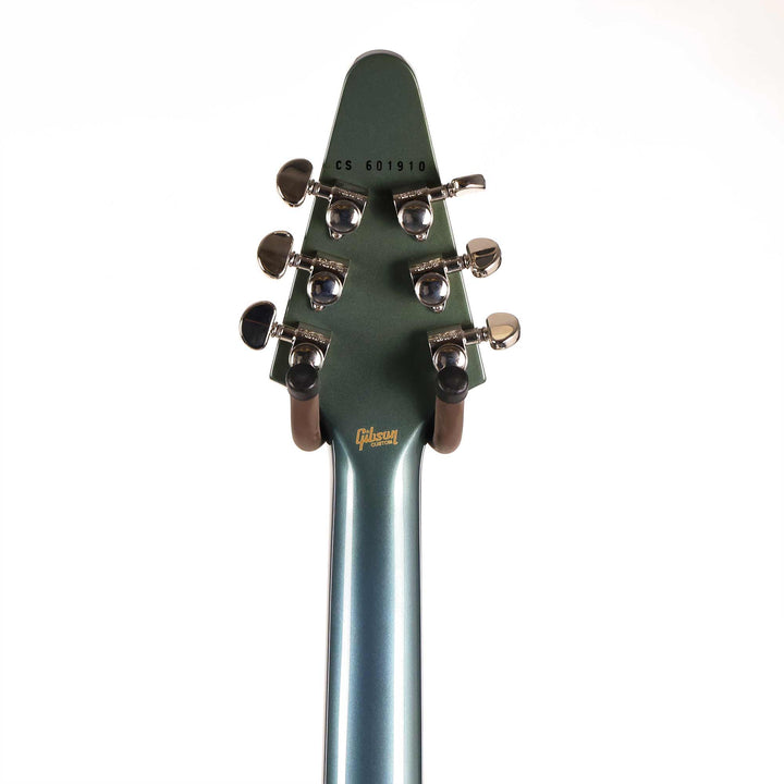 Gibson Custom Shop Flying V Custom Made 2 Measure Antique Pelham Blue and Maple Fretboard
