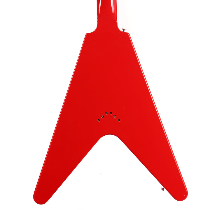 Gibson Custom Shop Flying V Custom Made 2 Measure Racing Red and Maple Fretboard