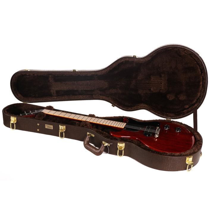 Gibson Custom Shop 1958 Les Paul Junior Double Cut Made 2 Measure Cherry Red and Maple Fretboard