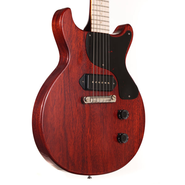 Gibson Custom Shop 1958 Les Paul Junior Double Cut Made 2 Measure Cherry Red and Maple Fretboard