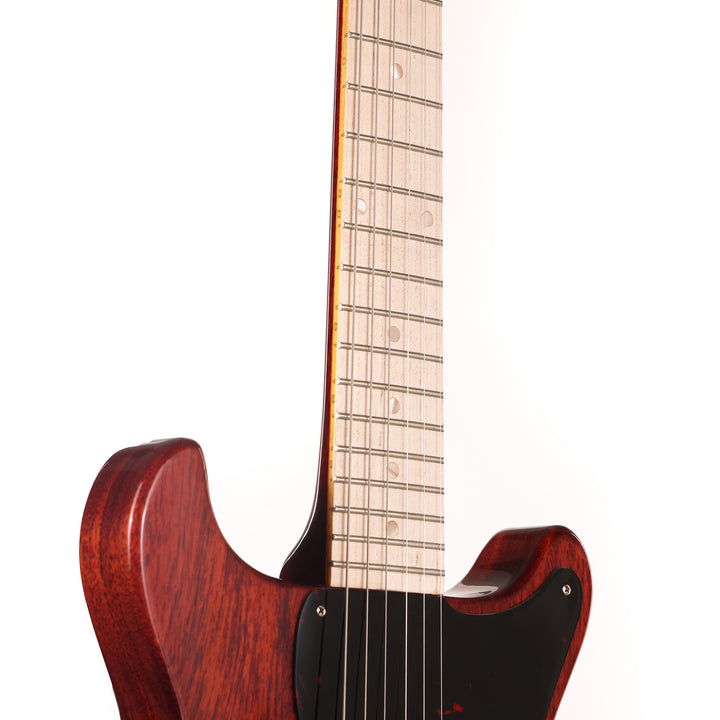 Gibson Custom Shop 1958 Les Paul Junior Double Cut Made 2 Measure Cherry Red and Maple Fretboard