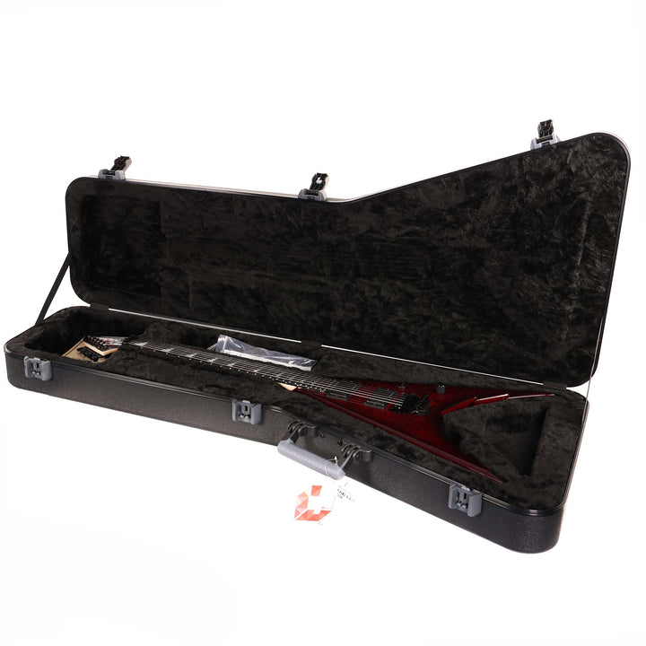 Jackson USA Signature Corey Beaulieu King V KV6 Transparent Red Burst