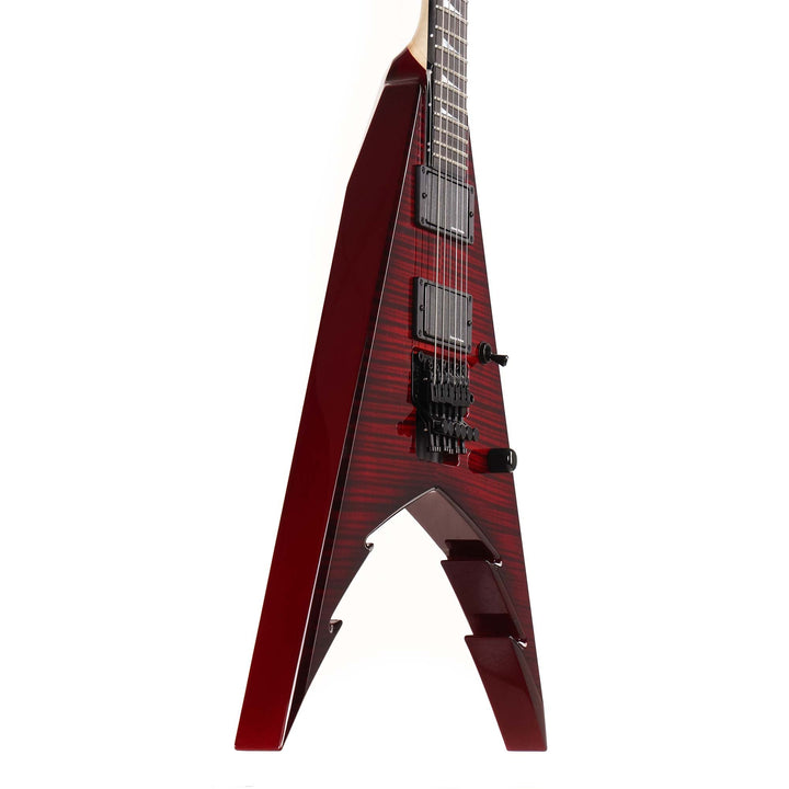 Jackson USA Signature Corey Beaulieu King V KV6 Transparent Red Burst