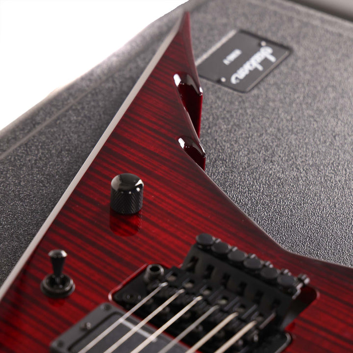 Jackson USA Signature Corey Beaulieu King V KV6 Transparent Red Burst