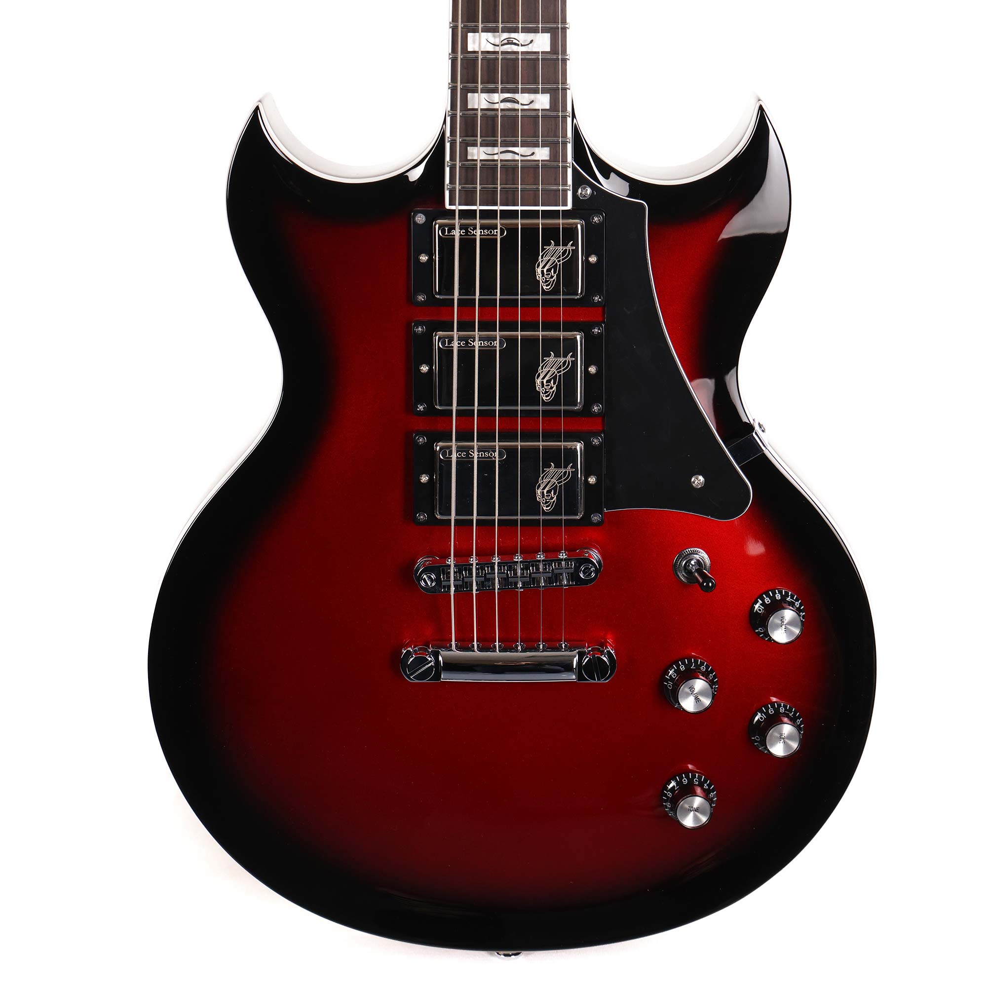 Woodrite Matt Pike Signature Warlord Crimson Burst | The Music Zoo