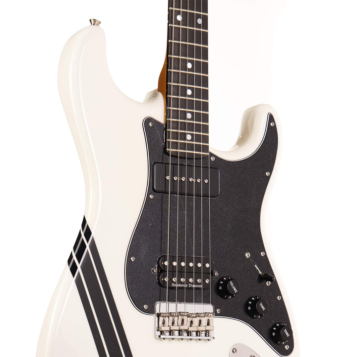 Fender Custom Shop 1960 'Left Lane' Stratocaster Arctic White Matching Headstock